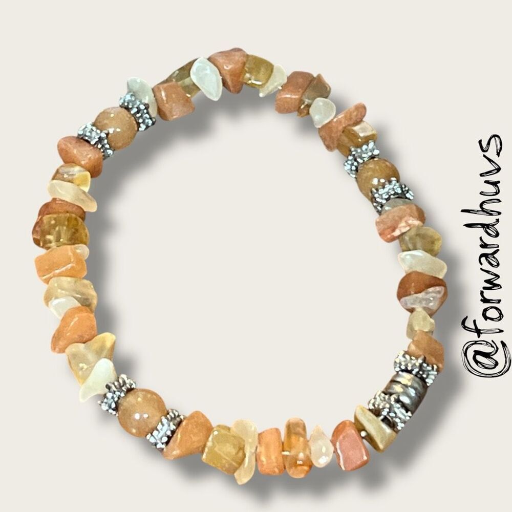 Bundle Sale 3 for $15 | Gemstone Chip Bracelet with Magnetic Closure